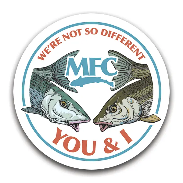 Mfc 'Not So Different' Illustrated Vinyl Sticker 1