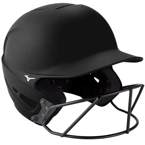 Mizuno F6 Fastpitch Batting Helmet With Protective Face Mask – Model 380395 & 380397 1