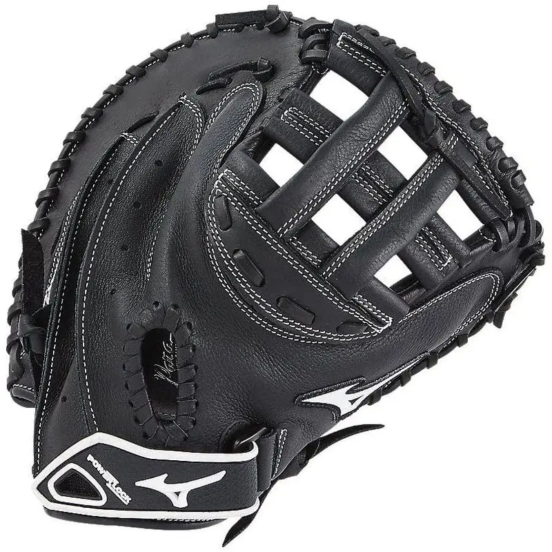 Mizuno Prospect 32.5-Inch Fastpitch Catcher'S Mitt – Youth-Sized Leather Glove For Softball Players 1