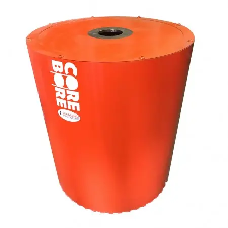 Orange Heavy-Duty Wet Core Drill Bits – Oversized Diamond Coring Bits 1
