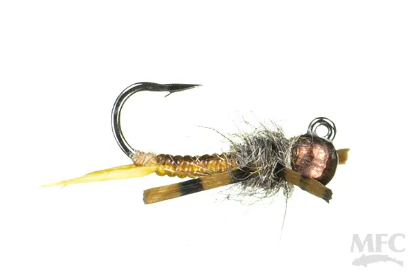 Pennington’S Jig “D” Rib Stonefly – Weighted Nymph Pattern 1