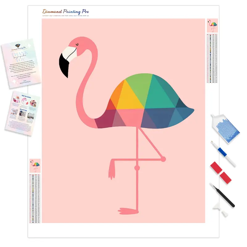 Pink Theme Diamond Art Painting Kit 1