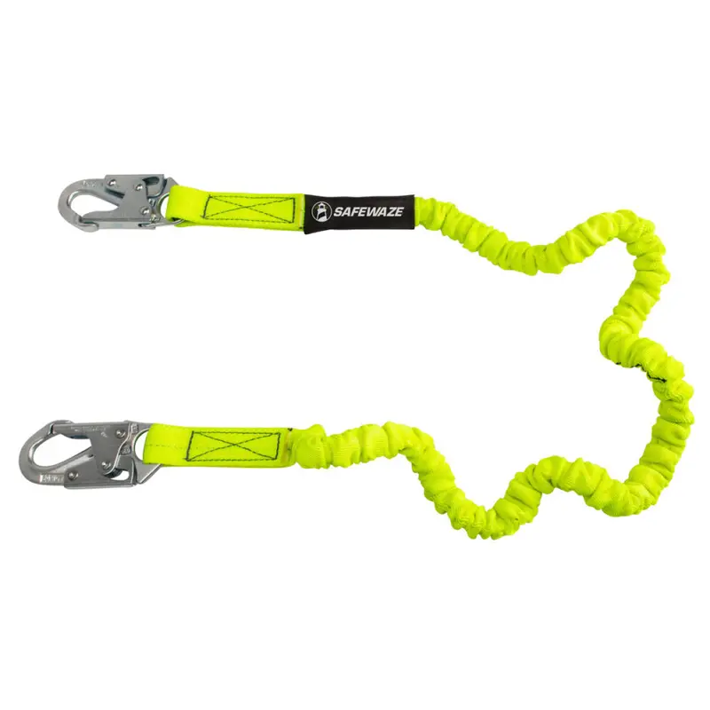 Pro 6-Foot Stretch-Internal Energy-Absorbing Lanyard With Single Snap Hook 1