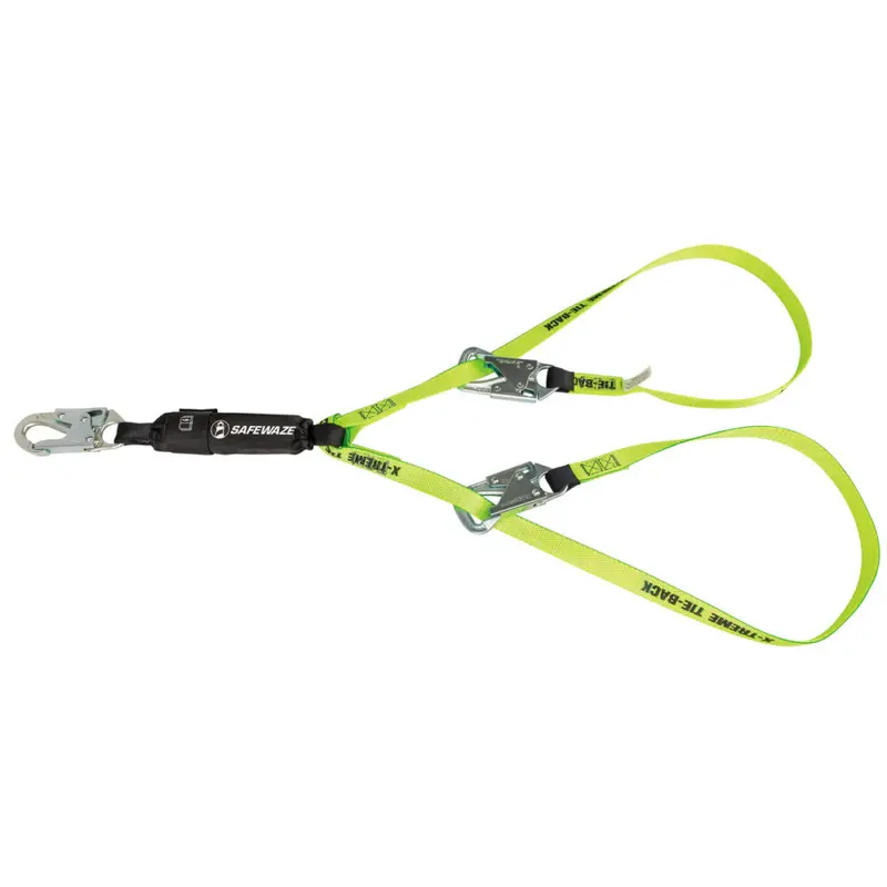 Pro 6-Foot Tie-Back Energy-Absorbing Lanyard With Dual Legs 1