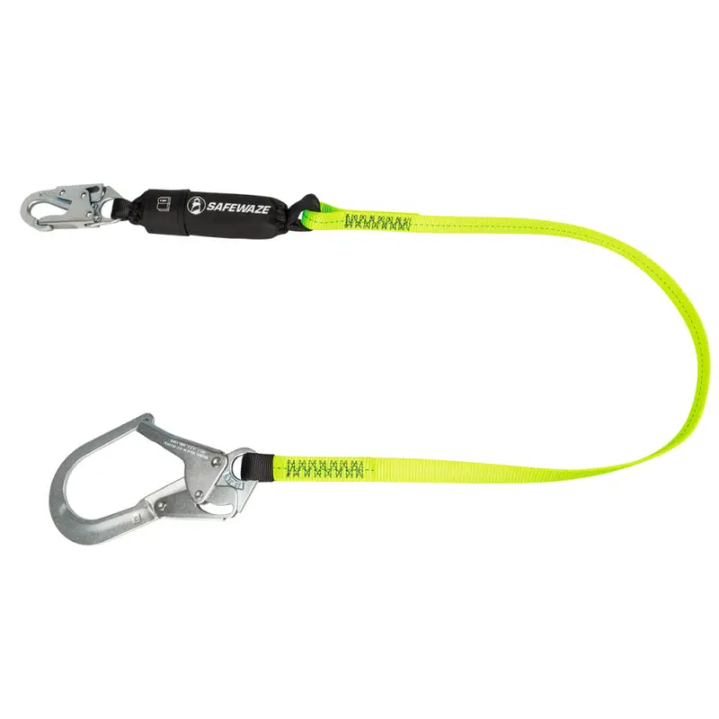 Pro 6 Ft Energy-Absorbing Lanyard With Rebar Hook 1