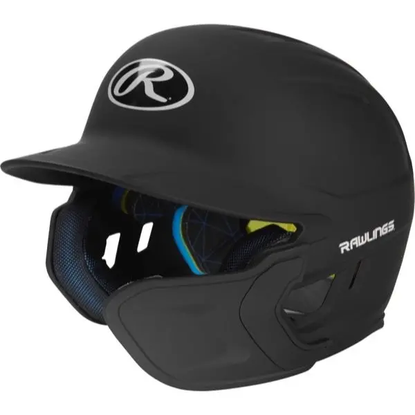 Rawlings Mach Matte Batting Helmet – Extended Flap Protection & Ventilated Design (Machext) 1