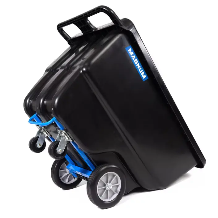 Reinforced-Frame 1-Yard Covered Dump Cart 1