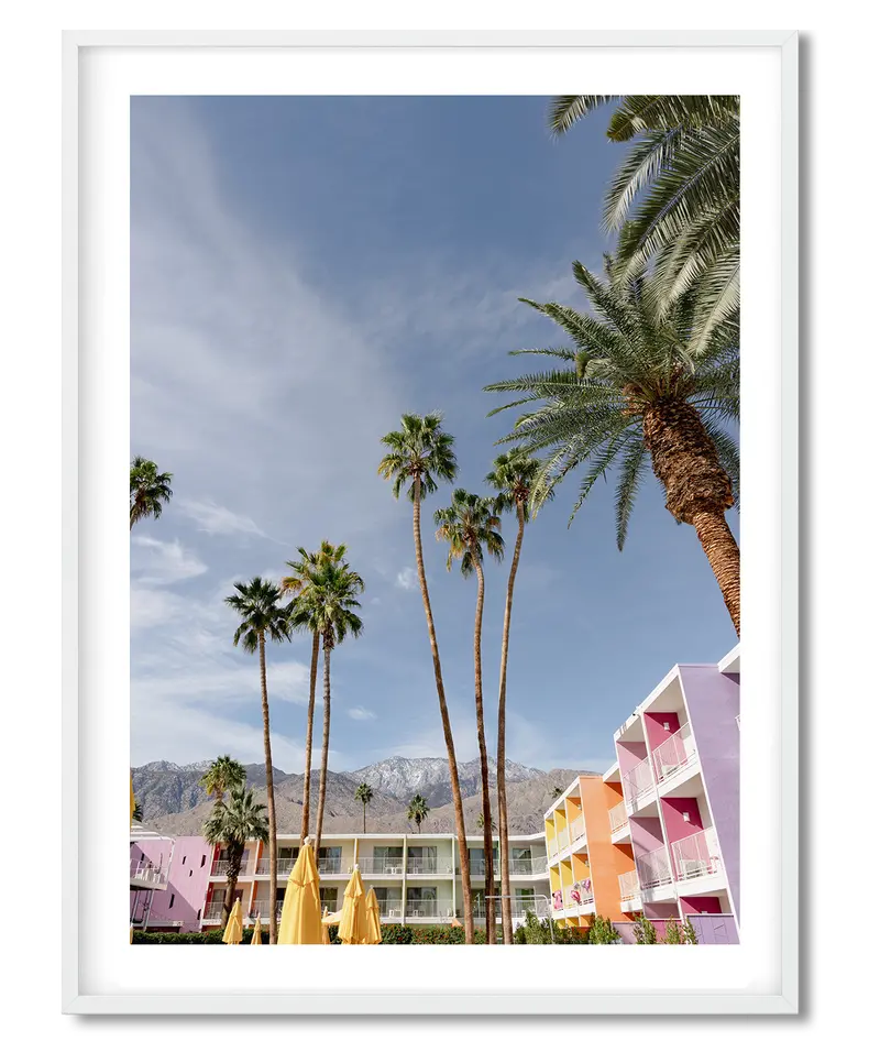 Saguaro Cactus Portrait Art Print 1