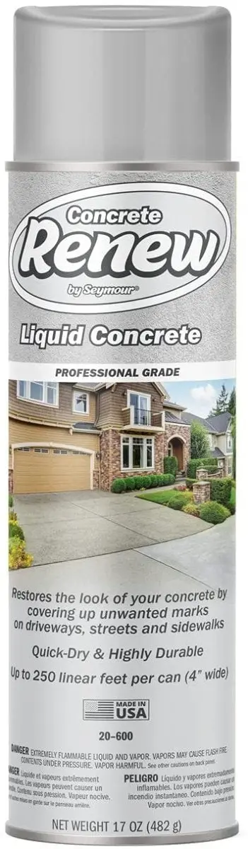Seymour Concrete Renew Spray Paint (Gray) – 12-Can Case 1