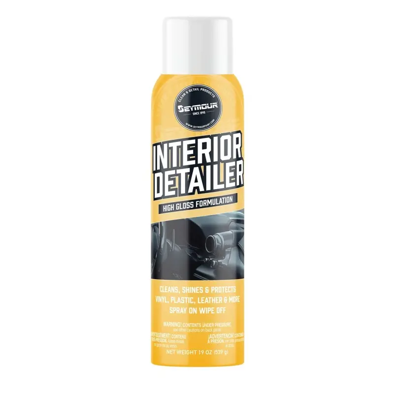 Seymour Interior Detailer Spray: High-Gloss Wipe-Off Formula – 12-Count Case 1