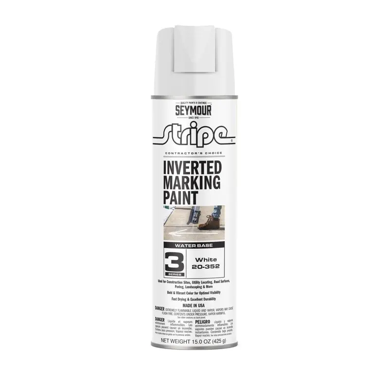 Seymour Stripe 3-Series Inverted Traffic Marking Paint – 12-Can Case 1