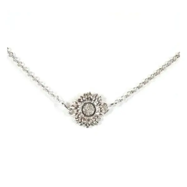 Solo Sunflower Necklace Or Stretch Choker 1