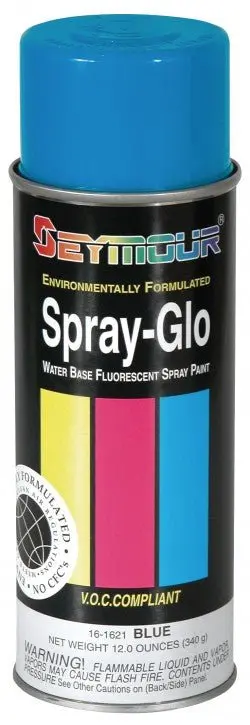 Spray-Glo Fluorescent Safety Paint – 6-Can Case 1