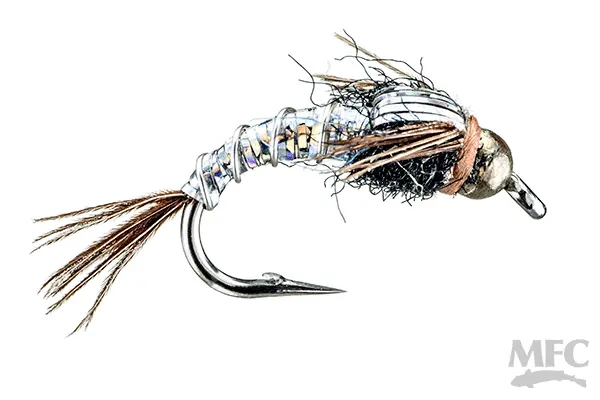 Steelhead Lightning Bug Streamer Fly 1
