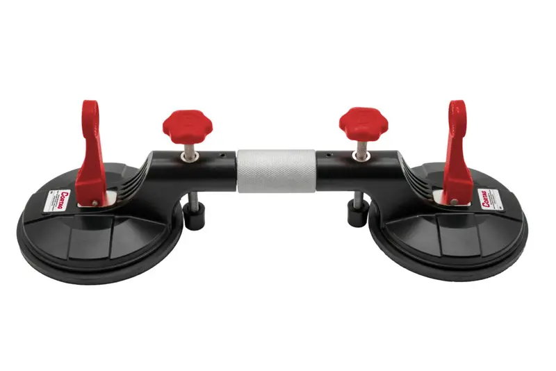 Straight-Line Tile Spacer With Dual-Leveling Suction Cup 1