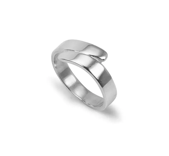 Together Women’S Ring – Interlocking Dual Band Design 1
