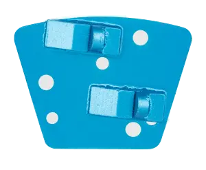 Trapezoid Bolt-On Dual Half-Round Mini Jet Pcds 1