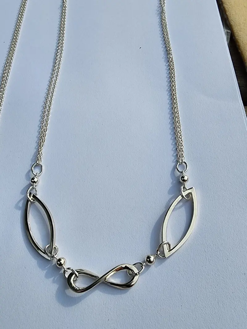 Triple-Design Necklace: Infinity Symbol + Eye Of Providence 1