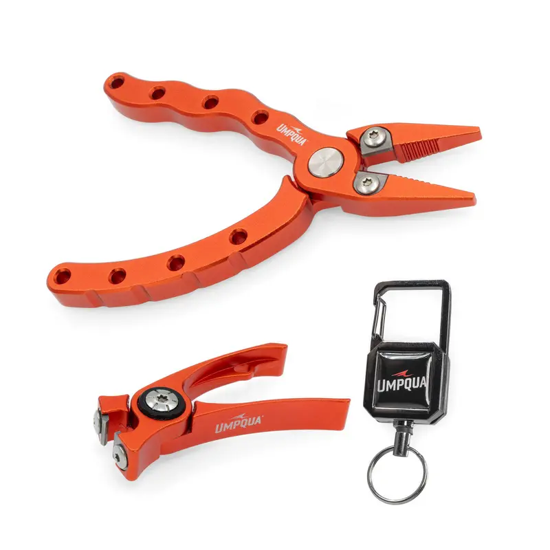 Umpqua River Run Combo Tool – Retractor, Nipper & Plier Set 1