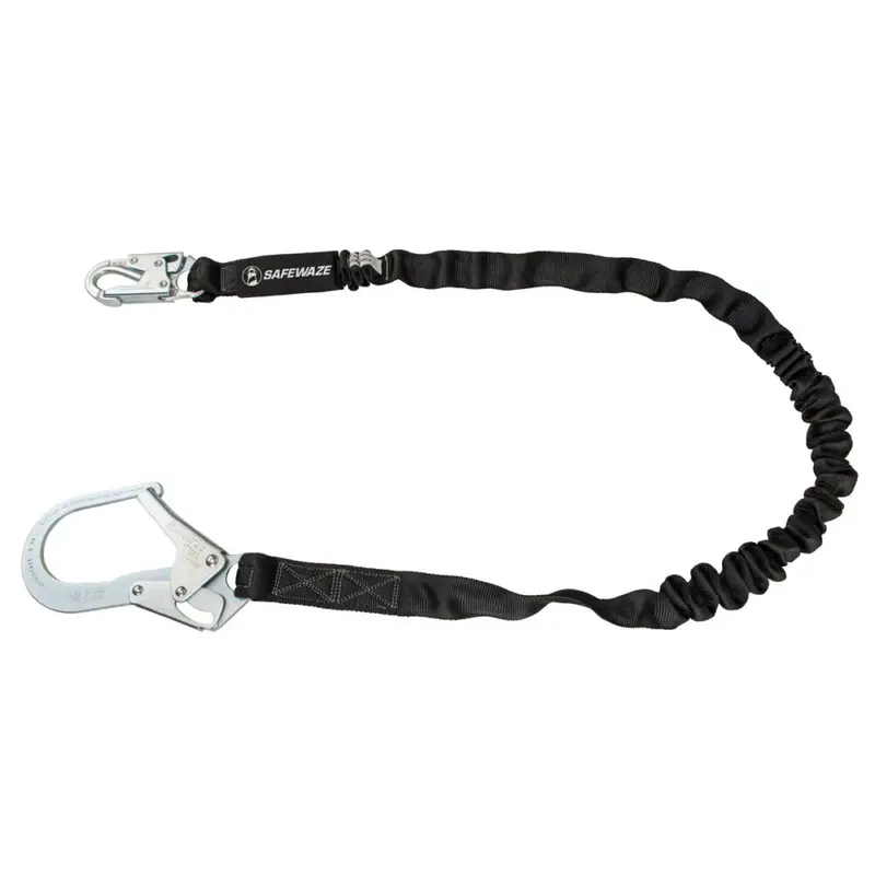 V-Line 6-Foot Internal Energy Absorbing Lanyard With Rebar Hook 1