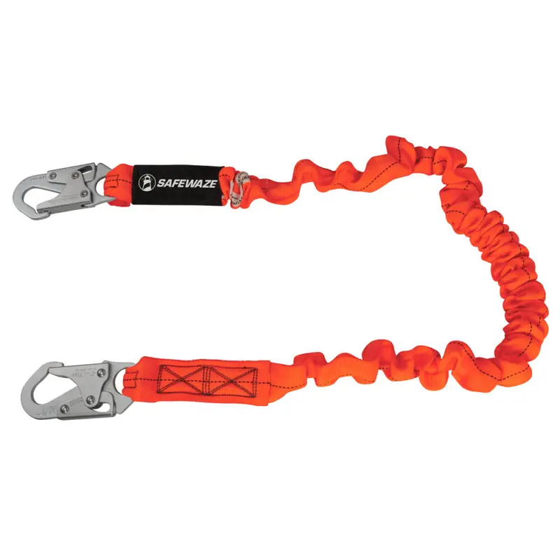 V-Line 6-Foot Stretch Internal Energy Absorbing Lanyard With Snap Hook 1