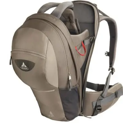 Vaude Teffy Baby Carrier Backpack – Ergonomic Design, Eggplant Purple 1
