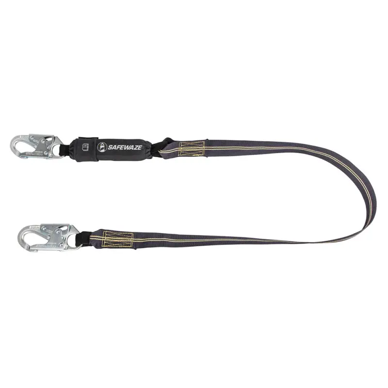 Welding-Specific 6-Foot Energy-Absorbing Lanyard — Alternate Snap Hook Version 1