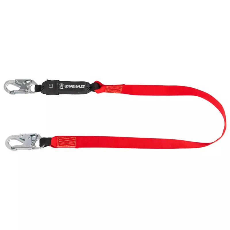 Welding-Specific 6-Foot Energy-Absorbing Lanyard With Snap Hook 1