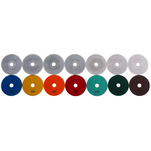 White Resin Bond Diamond Polishing Pads – Eppe Grade 1