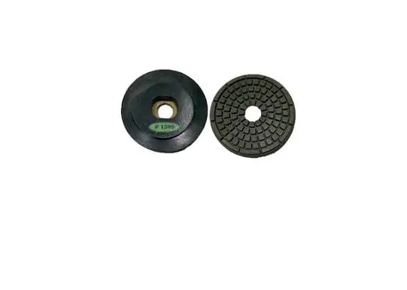 Zered 3-Inch Metal Dot Pads – 300 Grit Abrasive Discs 1